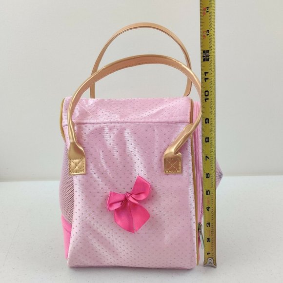 Pucci Pups Cocker Spaniel Plush Puppy & Golden Dot Glam Bag - Picture 10 of 10